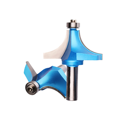 kopen Hoek Ronde Over Lager Router Bit Fressing Cutter Solid Carbide CNC Router Bit Voor Hout online manufacture