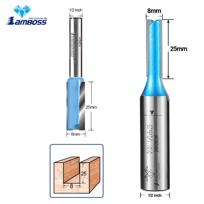 kopen Lamboss 1/2'*8*25mm rechte stuk voor houtbewerking rechte router freesmachine online manufacture