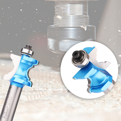 kopen Lamboss Concave Bull Neus Router Bits Houtbewerking Halve Ronde Side Cutter Bit online manufacture