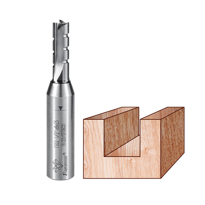 Three Edge Carbide TCT rechte bit, houtbewerking CNC-frees met sleuven