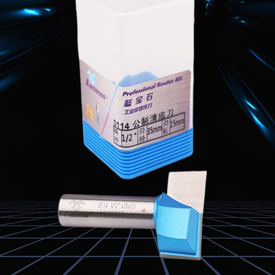 Anti-slijtage Bodem Schoonmakende Router Bit, Industriële Platte Bodem Cutter Router Bit
