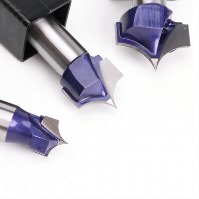 Lamboss Point Cutting Over Groove Router Bit voor hout