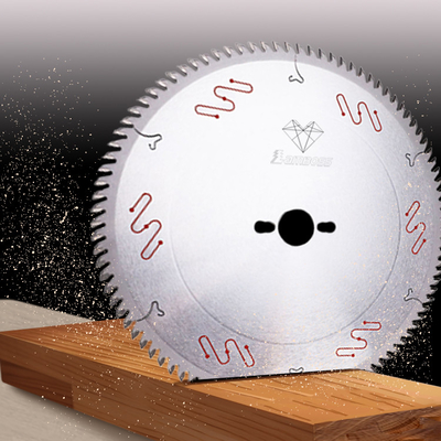 300 mm diameter TCT cirkelvormige zaagbladen Hout 300*96T Met stilte lijn