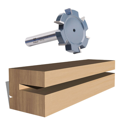 Lamboss 6 tanden T-vormige sloot router bit voor houtbewerking router bit carbide-punt bits