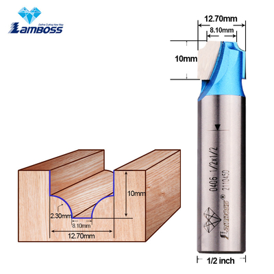 Lamboss Flat Bottom Milling Cutter Hout Router Bits Carving Cutter Drill Bit Voor Hout