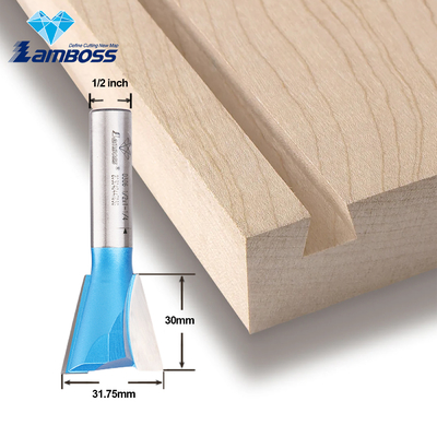 Lamboss Dovetail Bit Voor Houtbewerking Snijmachine Dovetail Router Bit Zonder Lager