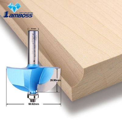 Lamboss 1/2 Chamfer Router Bit Fressing Cutter Tools voor hout Cove Bit met lager