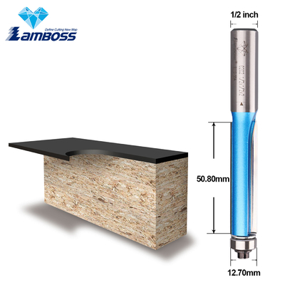 Lamboss rechte fluit router bit met lager 1/2 