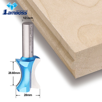 Lamboss Hoek Rondende Router Bit Convexe Rand Router Bit 1/2 